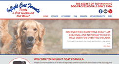 Desktop Screenshot of inflightcoatformula.com